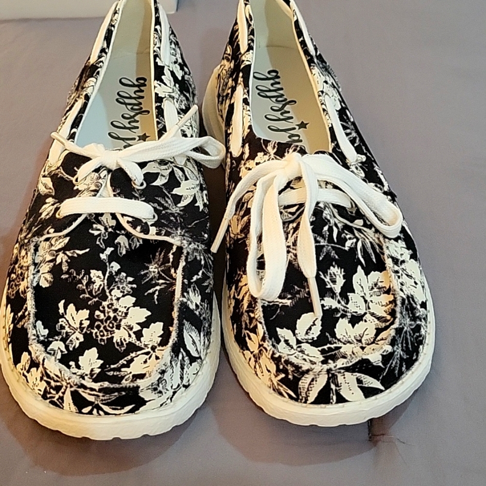 GYPSY JAZZ - BLACK "SAIL AWAY" SHOES